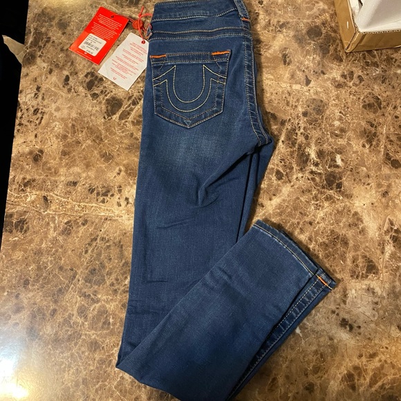 True Religion Jennie Skinny Denim Jeans - NWT 2020 - Picture 3 of 11